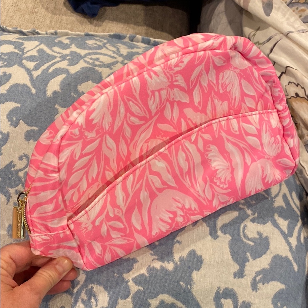 Lilly Pulitzer Pink Floral Pouch